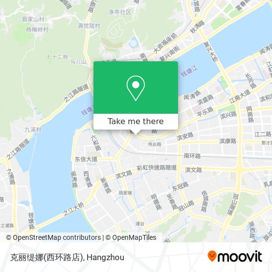 克丽缇娜(西环路店) map