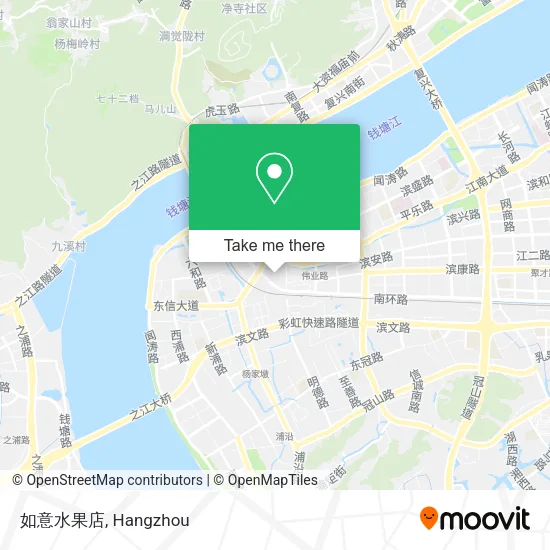 如意水果店 map