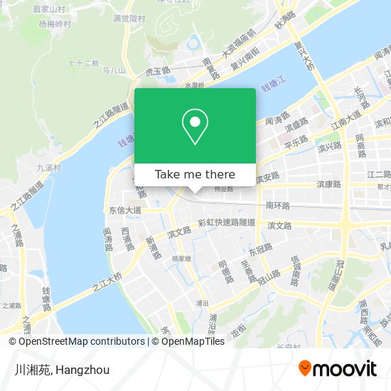 川湘苑 map