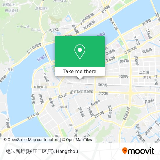 绝味鸭脖(联庄二区店) map