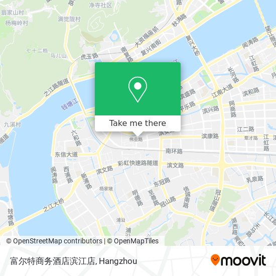 富尔特商务酒店滨江店 map