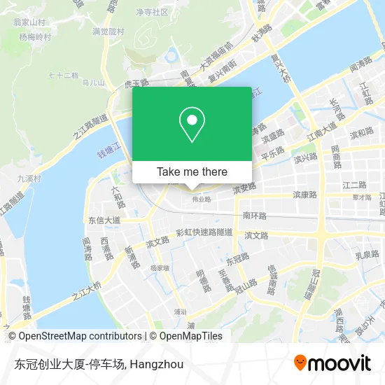 东冠创业大厦-停车场 map