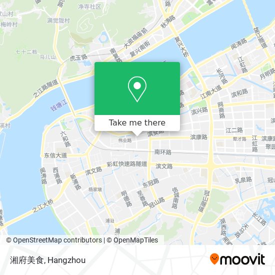 湘府美食 map