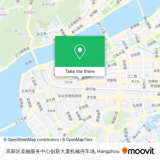 高新区金融服务中心创新大厦机械停车场 map
