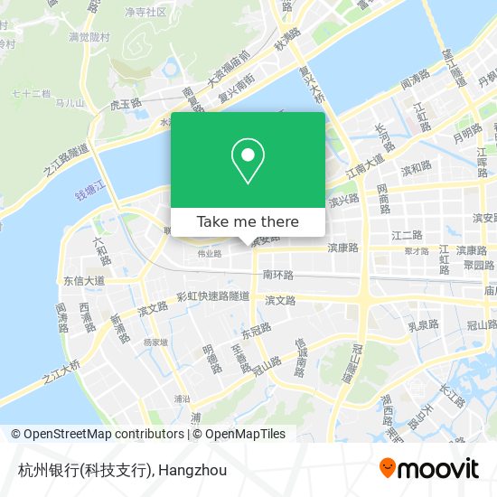 杭州银行(科技支行) map