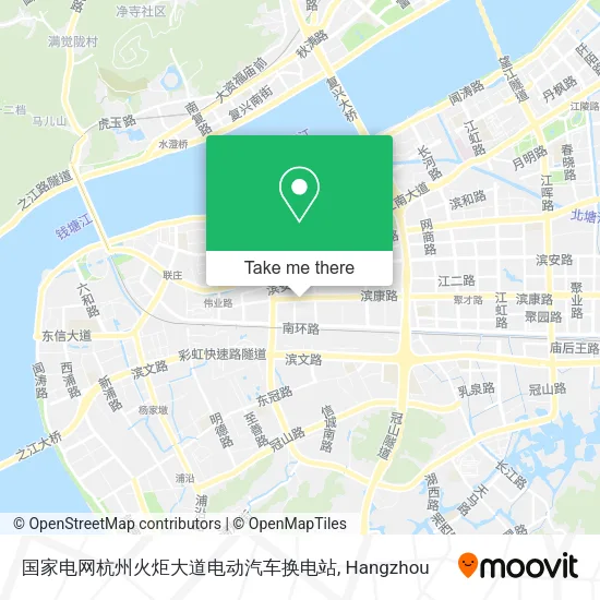 国家电网杭州火炬大道电动汽车换电站 map