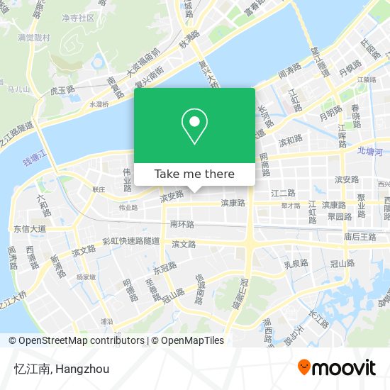 忆江南 map