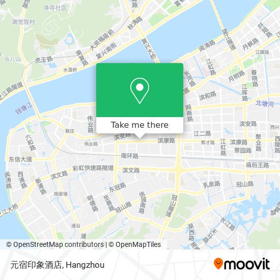 元宿印象酒店 map