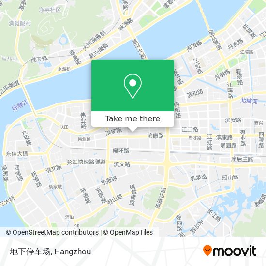 地下停车场 map