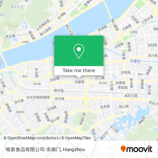 唯新食品有限公司-东南门 map