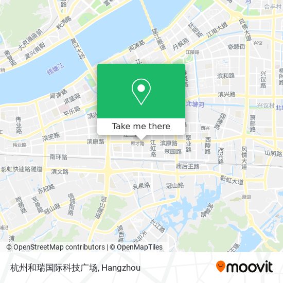 杭州和瑞国际科技广场 map