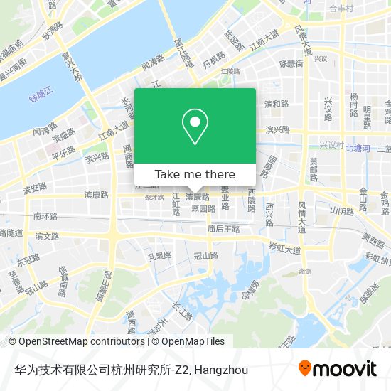 华为技术有限公司杭州研究所-Z2 map