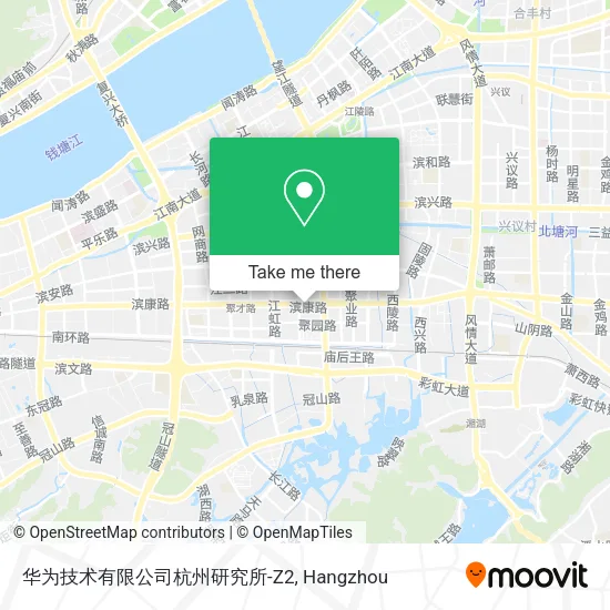 华为技术有限公司杭州研究所-Z2 map