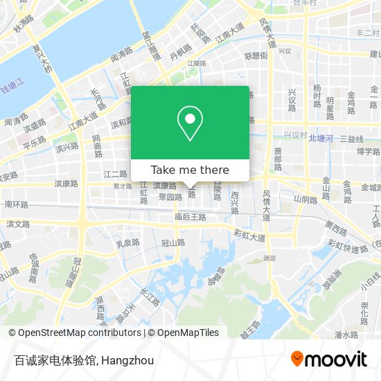 百诚家电体验馆 map
