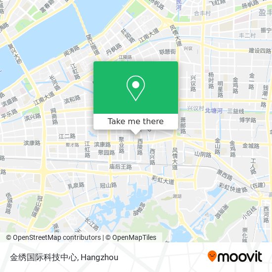 金绣国际科技中心 map