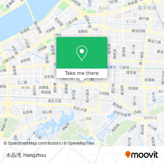 水晶湾 map