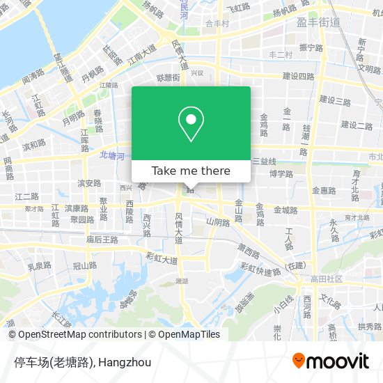 停车场(老塘路) map