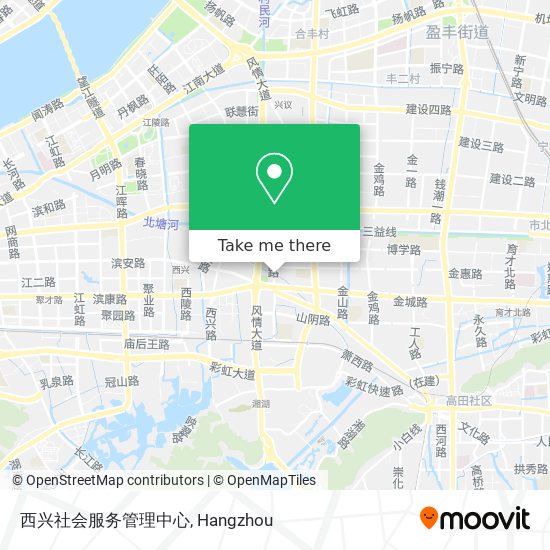 西兴社会服务管理中心 map