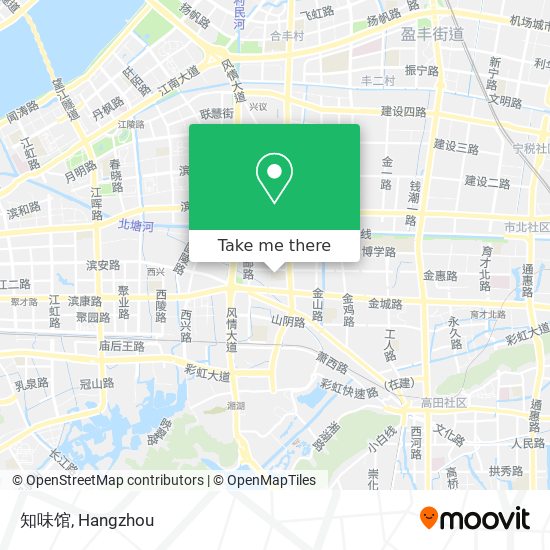 知味馆 map