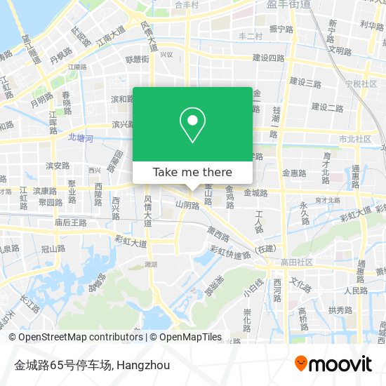 金城路65号停车场 map