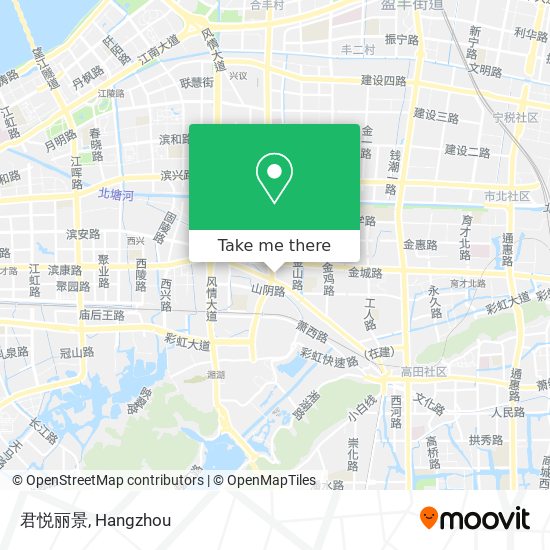 君悦丽景 map
