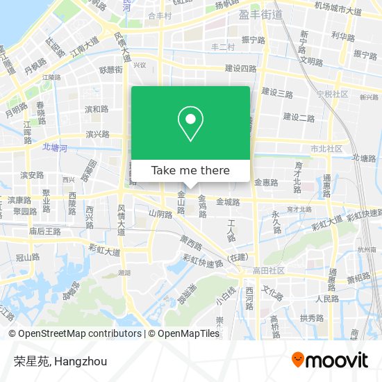 荣星苑 map