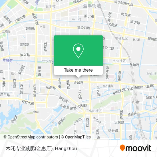 木吒专业减肥(金惠店) map