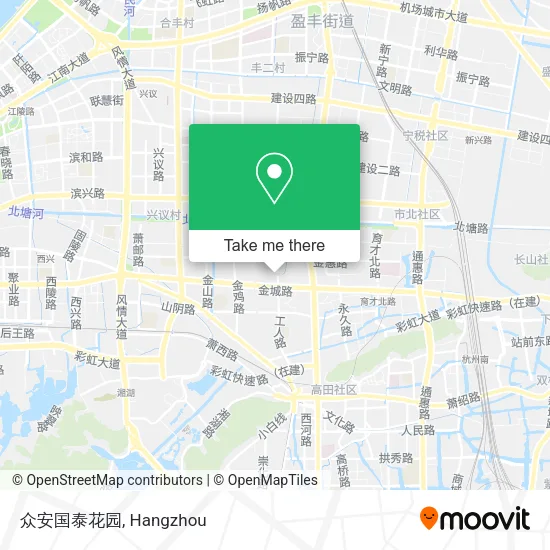 众安国泰花园 map