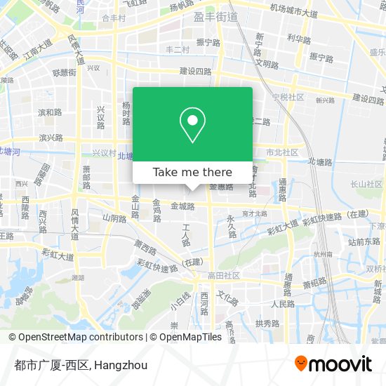都市广厦-西区 map