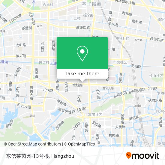 东信莱茵园-13号楼 map