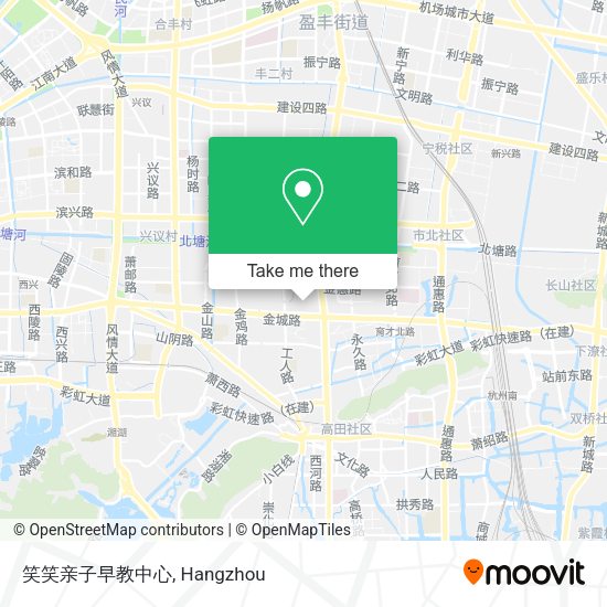 笑笑亲子早教中心 map