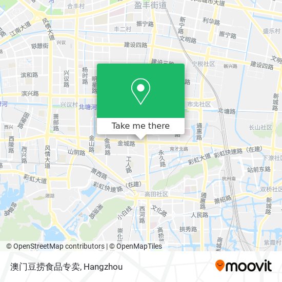 澳门豆捞食品专卖 map