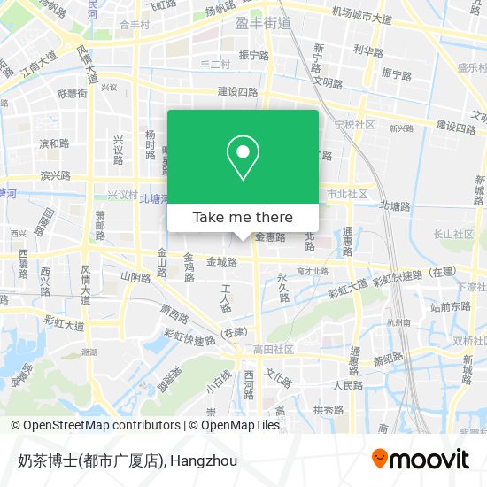 奶茶博士(都市广厦店) map