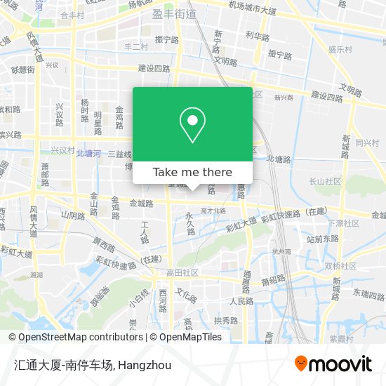 汇通大厦-南停车场 map
