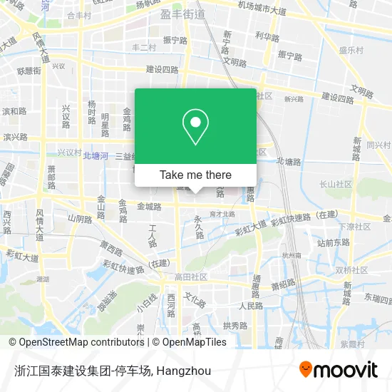浙江国泰建设集团-停车场 map