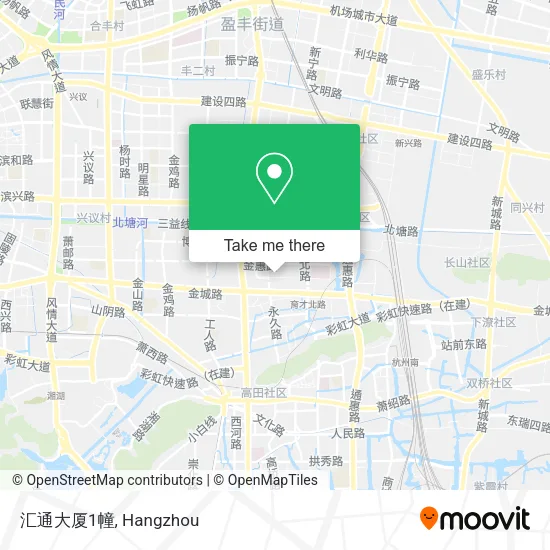 汇通大厦1幢 map