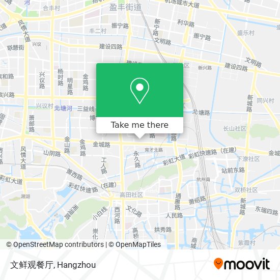 文鲜观餐厅 map