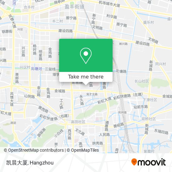凯晨大厦 map