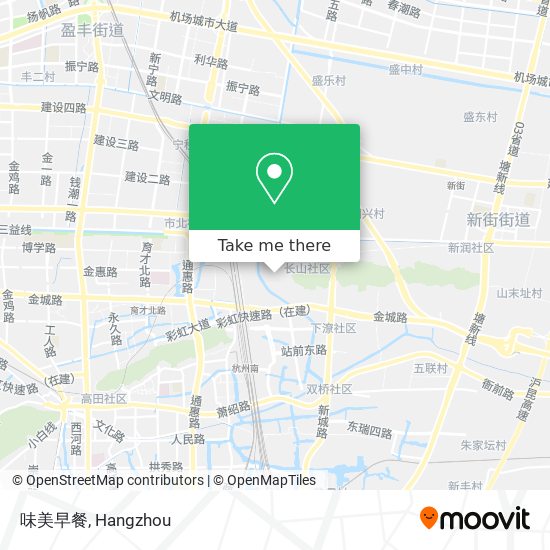 味美早餐 map
