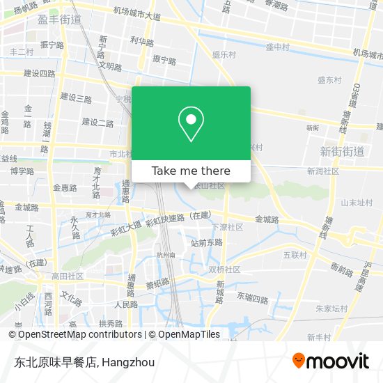 东北原味早餐店 map