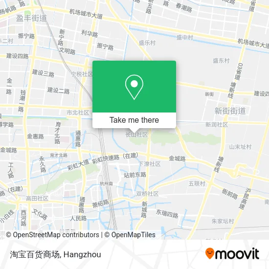 淘宝百货商场 map