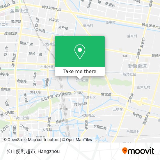 长山便利超市 map