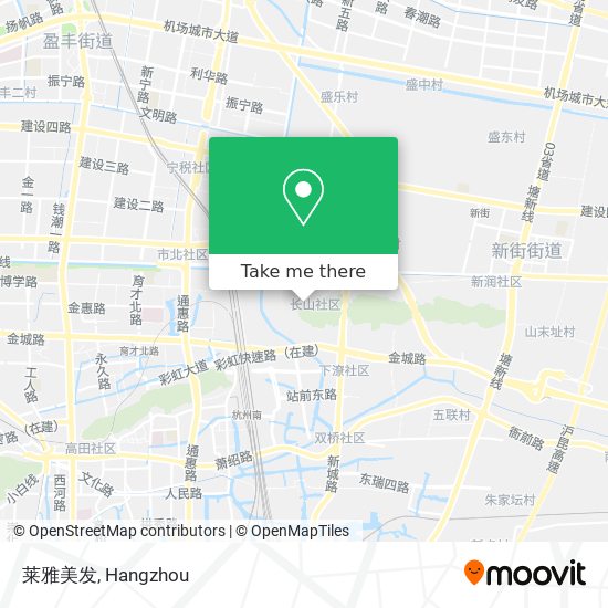 莱雅美发 map