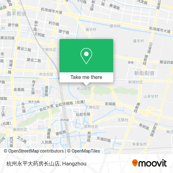 杭州永平大药房长山店 map