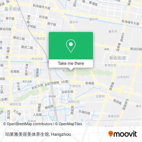 珀莱雅美容美体养生馆 map