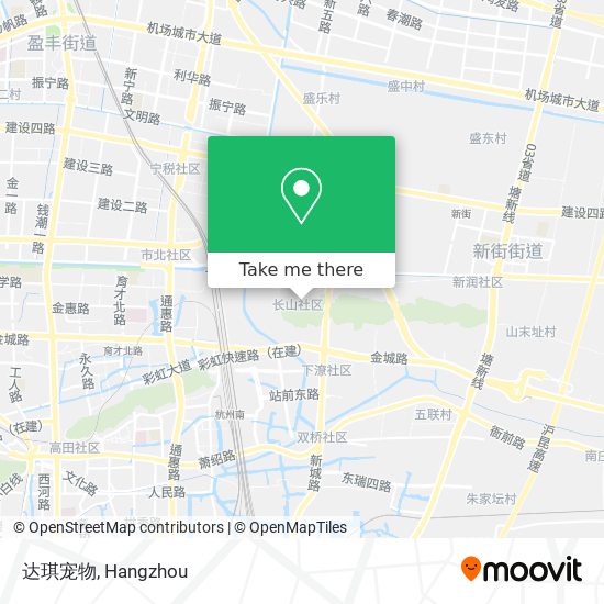 达琪宠物 map