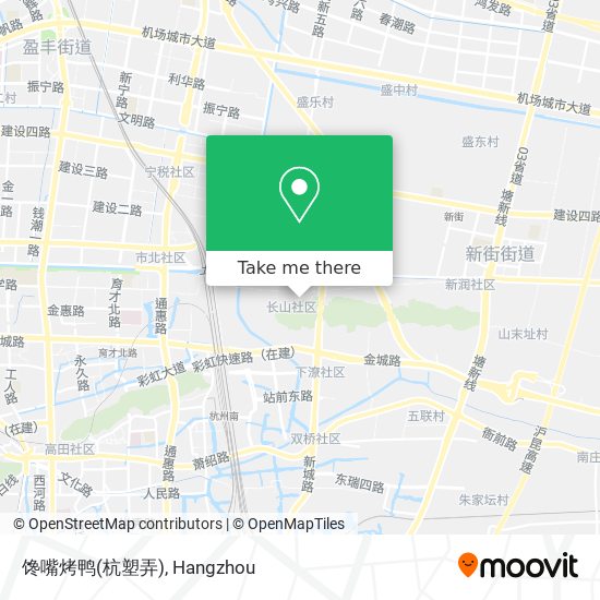 馋嘴烤鸭(杭塑弄) map