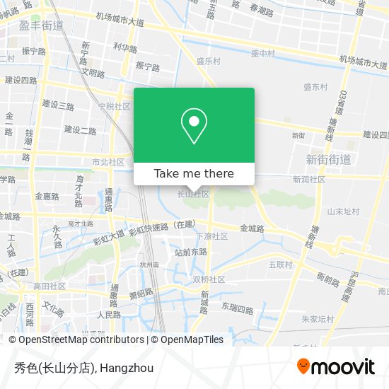 秀色(长山分店) map