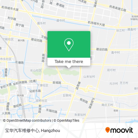 宝华汽车维修中心 map