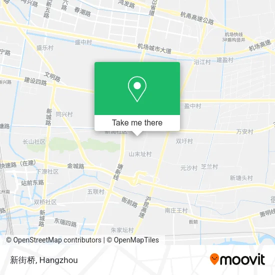 新街桥 map